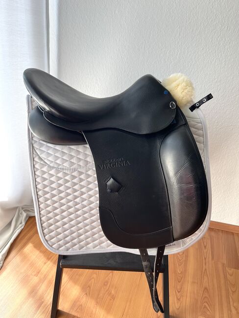 Stübben Virginia Dressursattel 18“ - KW 30 cm - schwarz, custom, Stübben Stübben Virginia Dressursattel, Helena , Dressage Saddle, Krefeld, Image 8