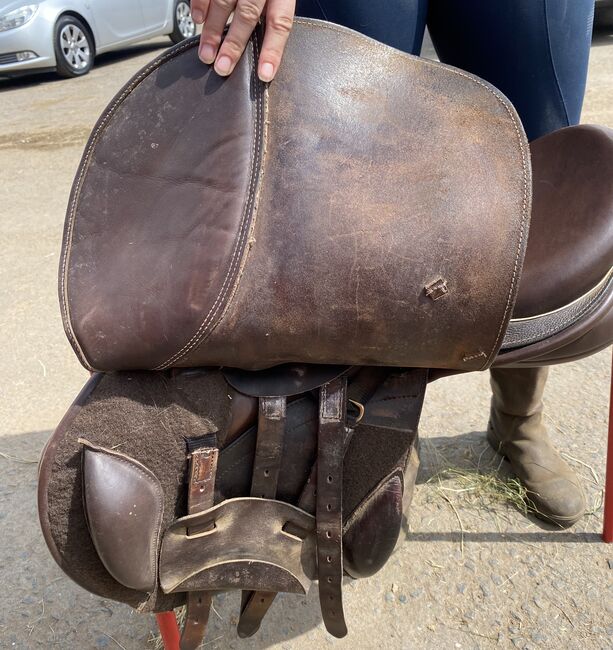 Sue Carson GP Brown 17.5 Saddle, Sue Carson, Jacqualine Maclennan , All Purpose Saddle, Stockton-on-tees, Image 5