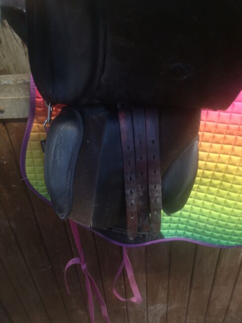 Sue carson jump saddle with flair 17.5inch, Lauren, Jumping Saddle, Martinscroft, Image 9