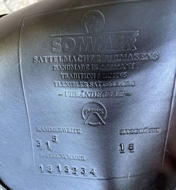 Sommer Sattel " Egon von Neindorff " 18 zoll, Sommer  Egon von Neindorff , kerstin, Dressage Saddle, Wittenberg 