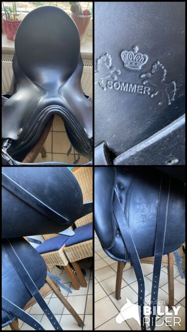 Sommer Sattel, Sommer Diplomat Exclusiv , Nadja , Dressage Saddle, Bocholt , Image 10