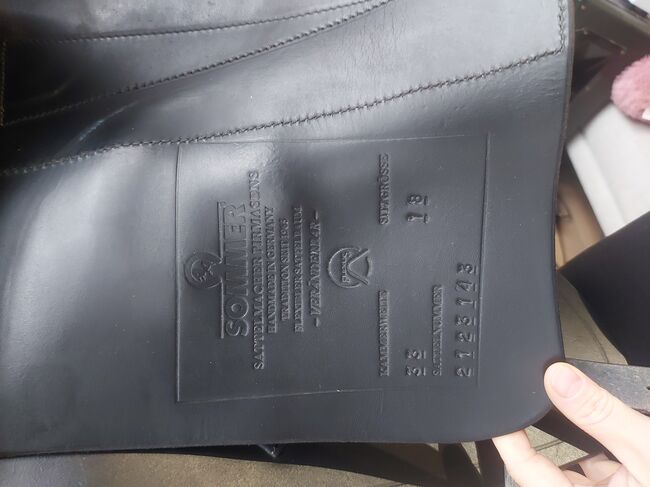 Sommer Somero Dressursattel, Sommer Somero, Carolin Bär, Dressage Saddle, Eppelborn, Image 3