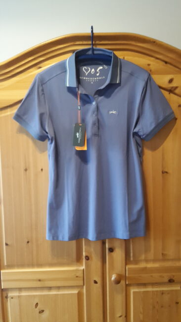 Super schickes SCHOCKEMÖHLE SPORTS Poloshirt. Farbe Blau. Größe XL. Neu!! Mit Etikett!, Schockemöhle Sports, Cornelia Emshoff, Shirts & Tops, Stemwede