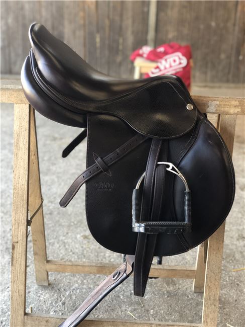 Super gepflegter CWD Springsattel, CWD, Sara Becker, Jumping Saddle, Reichensachsen, Image 4