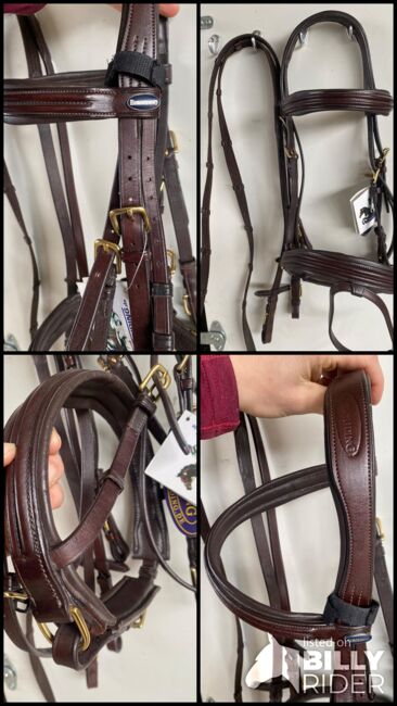 Superschöne neue Trense Gr. VB, Euroriding Trense Miami, Kathrin Fleischer, Bridles & Headstalls, Obrigheim , Image 6