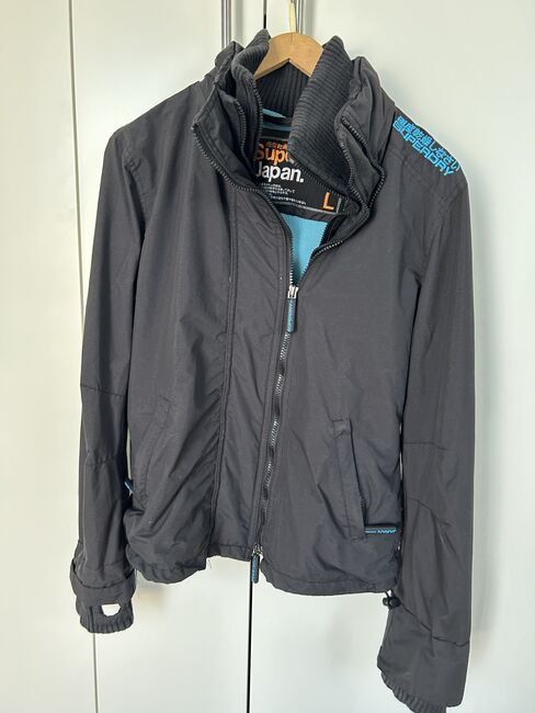Superdry Windjacke schwarz blau leichte Jacke, Superdry, Sabrina, Riding Jackets, Coats & Vests, Postbauer-Heng