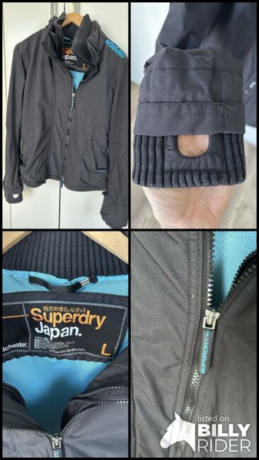 Superdry Windjacke schwarz blau leichte Jacke, Superdry, Sabrina, Reitjacken, Mäntel & Westen, Postbauer-Heng, Abbildung 8