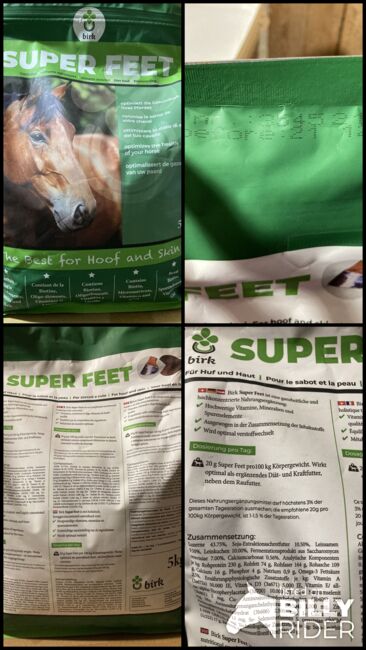 Zusatzfutter für Hufe & Fell, Birk Super Feet, Sandra, Horse Feed & Supplements, Hollabrunn , Image 5