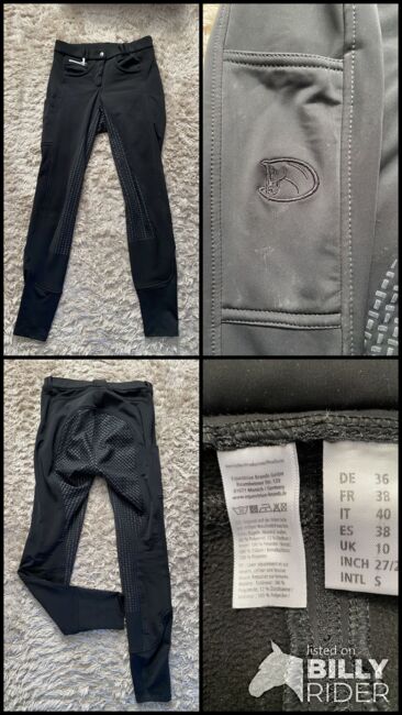 Schwarze Ridersdeal-Winterreithose in Gr. 36, Ridersdeal, Julia, Breeches & Jodhpurs, Neumarkt i.d.OPf., Image 9