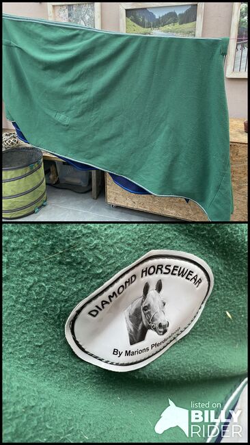 Abschwitzdecke 160, Diamond Horsewear, Ronja, Horse Blankets, Sheets & Coolers, bochum, Image 3