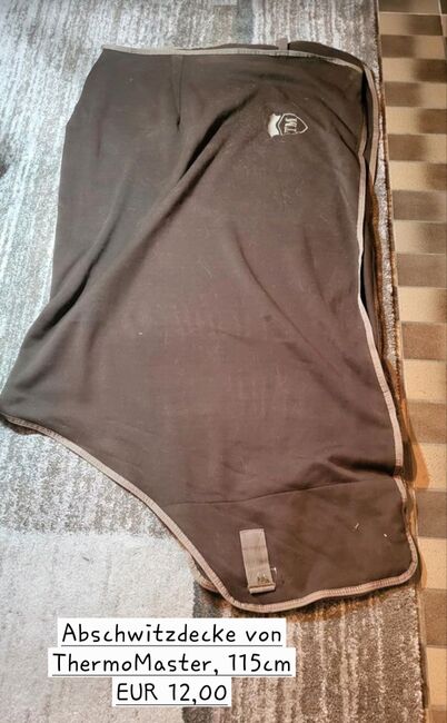 Abschwitzdecke 115cm, ThermoMaster, Drea, Horse Blankets, Sheets & Coolers, Geilenkirchen