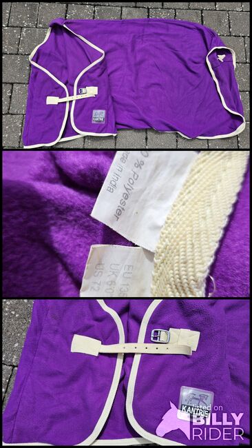 Abschwitzdecke 135cm, Jutta, Horse Blankets, Sheets & Coolers, Homburg, Image 4