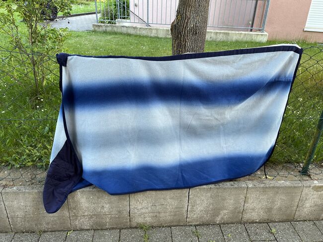 Abschwitzdecke blau 135cm, Ramona, Horse Blankets, Sheets & Coolers, Gunzenhausen, Image 3