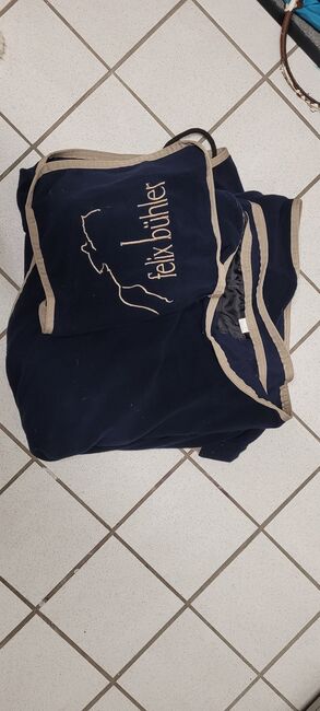 Abschwitzdecke dunkelblau 145cm, Felix Bühler, Amelie, Horse Blankets, Sheets & Coolers, Bad Soden, Image 2
