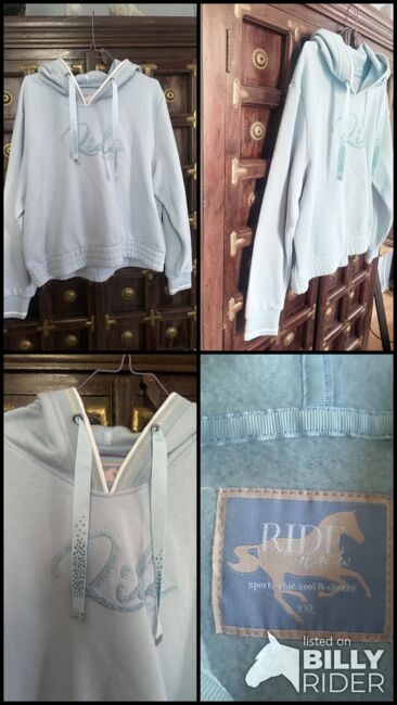 Sweatshirt NEU hellblau, Strass, Glitzer, Ride Now, Privat, Oberteile, Berlin, Abbildung 11
