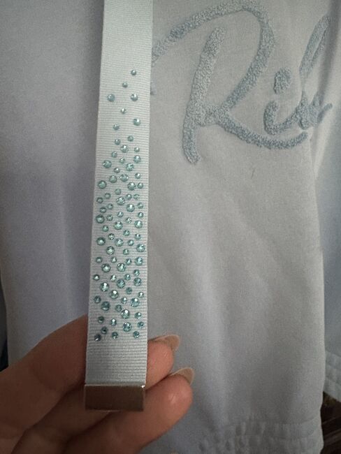 Sweatshirt NEU hellblau, Strass, Glitzer, Ride Now, Privat, Oberteile, Berlin, Abbildung 3