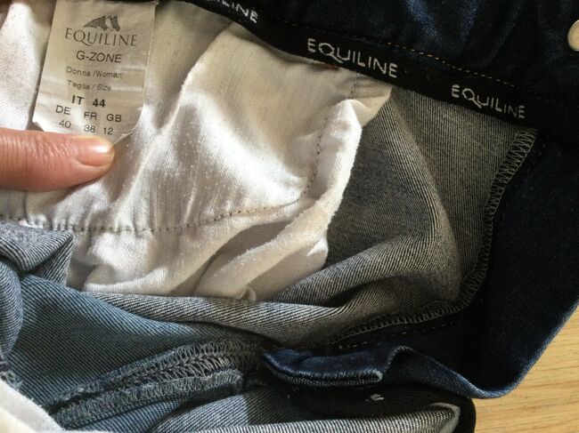 Tolle Equiline Jeans Reithose, Equiline  Jeans Reithose 5 Pocket, I.Sch.T, Bryczesy, Ahrensbök, Image 2