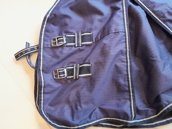 Swiss Horse High Neck Regendecke 125 blau mit Fleece, Swiss Horse, Sarah, Horse Blankets, Sheets & Coolers, Regenstauf, Image 3