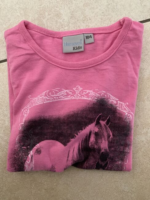 T-Shirt  mit Pferde-Motiv, Gründinger , Kinder-Oberteile, München 