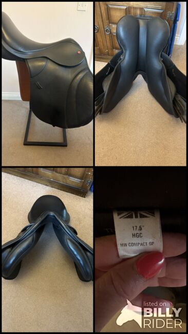 T8 high wither compact 17.5”, Thorowgood T8, Jessica Johnson, Other Saddle, Fortuneswell, Image 7