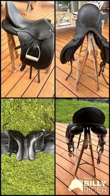 Tango Dressursattel – 18.5 Zoll, Tango 3-18 2-SR-WW,  Cayra Arcangioli, Dressage Saddle, Aesch, Image 8