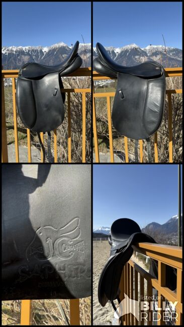 verkaufe jorge canaves dressursattel, jorge canaves saphir, reni, Dressage Saddle, Schwaz, Image 6