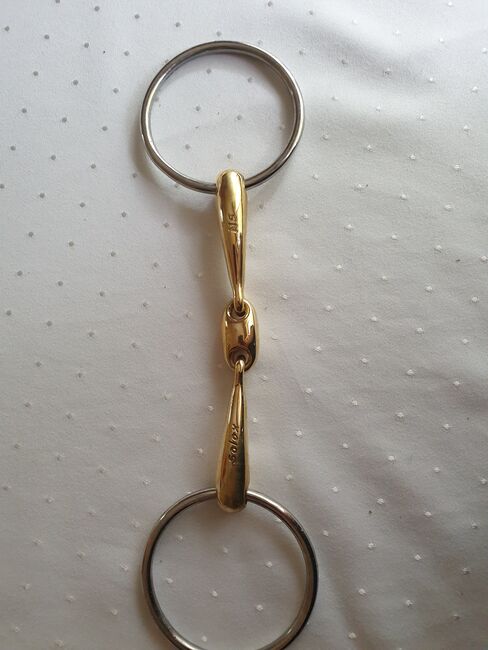 Gebiss "Team Up" nur einmal genutzt, Neue Schule  "Team Up" doppelt gebrochen , Alexandra , Horse Bits, Ebsdorfergrund, Image 2