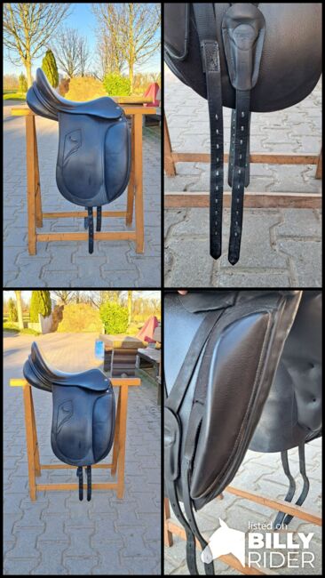 Tech 1 Sattel Dressur 17" Erreplus, Tech 1 / Erreplus Dressage, Lisa, Dressage Saddle, Frankfurt, Image 16