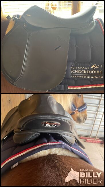 Tecna Ponyclub Sattel 15 Zoll schwarz top, Tecna Pony Club, Private Familie, All Purpose Saddle, Kitzingen , Image 3