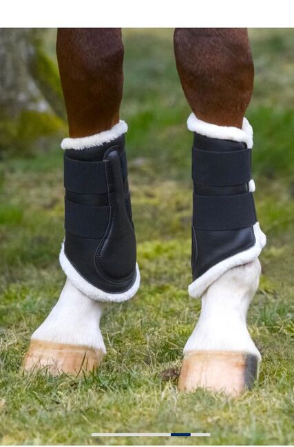 Teddyfleece-Dressurgamaschen, Vorder- und Hinterbeine (Warmblut), KaMo, Tendon Boots, Bückeburg Bückeburg, Image 3