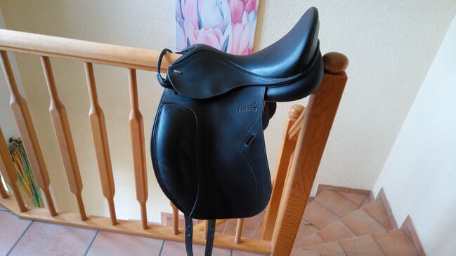 Tekna Dressursattel 16,5", Tekna Dressursattel S-Line 16,5", Kristina Hofmann, Dressage Saddle, Maintal, Image 4