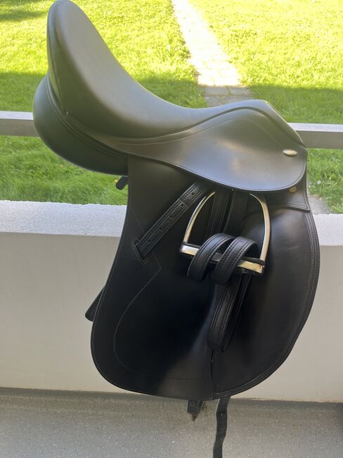 Tekna Dressursattel 17,5 Zoll Neuwertig, Tekna Smoothie S Line , Silke König, Dressage Saddle, Grafing 