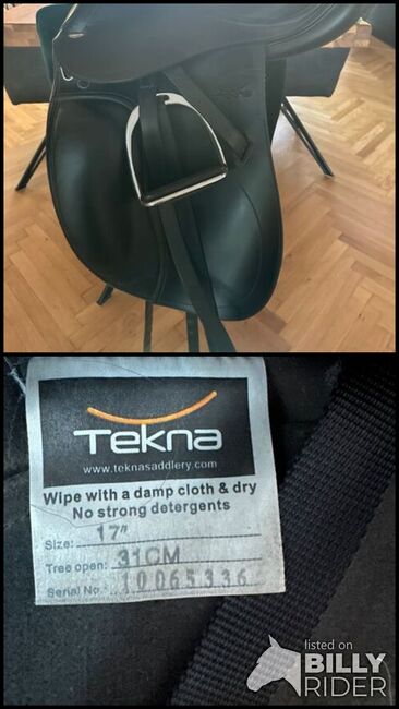 Tekna Dressursattel 17", Tekna, Caro , Dressursattel, Schöppingen, Abbildung 3