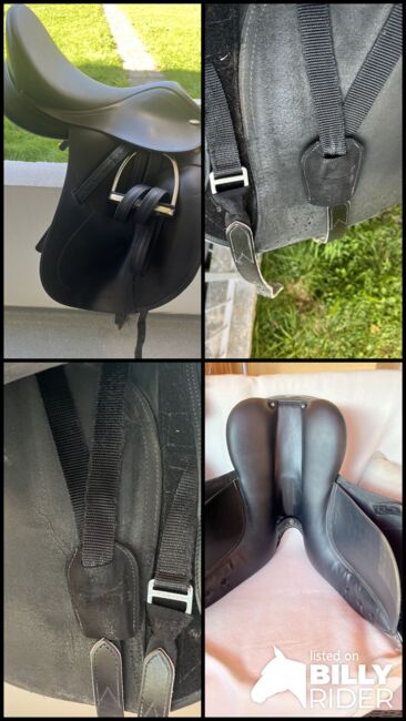 Tekna Dressursattel 17,5 Zoll Neuwertig inkl. Kopfeisen, Tekna Smoothie S Line , Silke König, Dressage Saddle, Grafing , Image 7