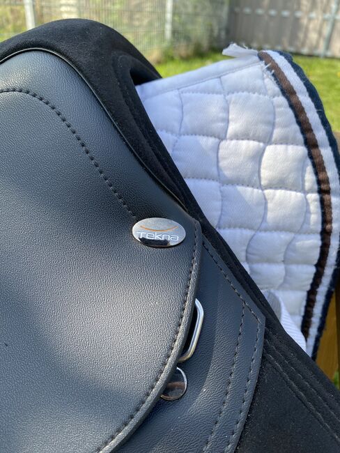 Tekna Springsattel 17,5 Zoll, Tekna, Lisa Sauerzweig, Jumping Saddle, Troisdorf , Image 4