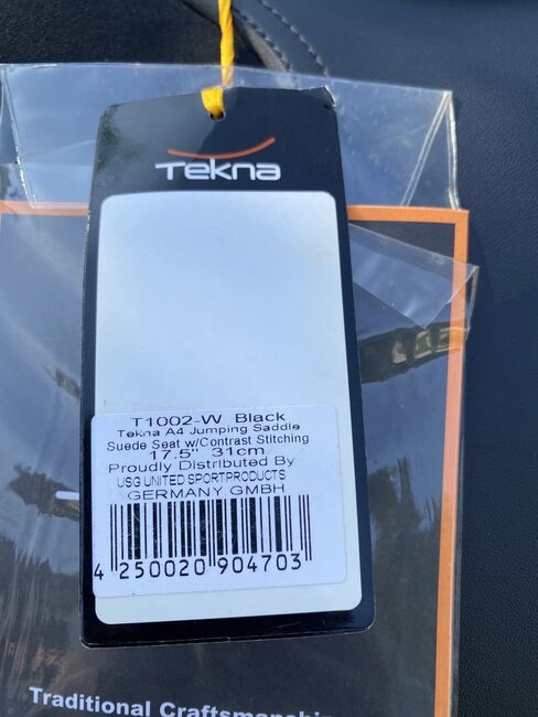 Tekna Springsattel 17,5 Zoll, Tekna, Lisa Sauerzweig, Jumping Saddle, Troisdorf , Image 9
