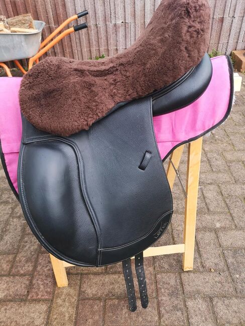 Tekna Letek Sattel 17,5 Zoll Schwarz, Tekna, Steff, Dressage Saddle, Rathsweiler, Image 6