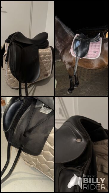 Tekna Sattel 17,5 29cm Sattel Dressur Vielseitigkeit Cob VB WB, Tekna, M.M., Dressage Saddle, Burghausen, Image 13