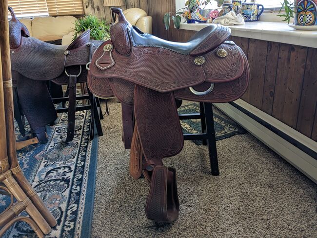 Teskey Reining Saddle, Teskey , Crystal , Western Saddle, Quincy 