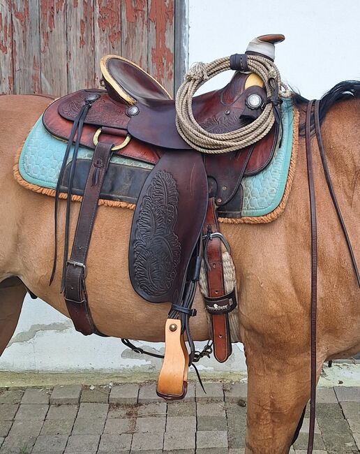 Tex Tan Sattel, Tex Tan German Oldtimer, Bernhard , Western Saddle, Neuried , Image 3