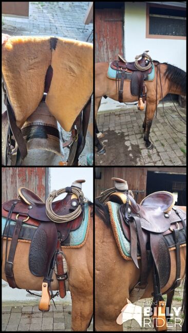 Tex Tan Sattel, Tex Tan German Oldtimer, Bernhard , Western Saddle, Neuried , Image 5