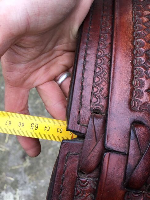 Westernsattel Tex Tan, Tex Tan  Hereford Brand Yoakum, Tanja Timm, Western Saddle, Fedderingen, Image 5