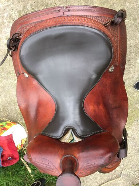 Westernsattel Tex Tan, Tex Tan  Hereford Brand Yoakum, Tanja Timm, Western Saddle, Fedderingen, Image 6