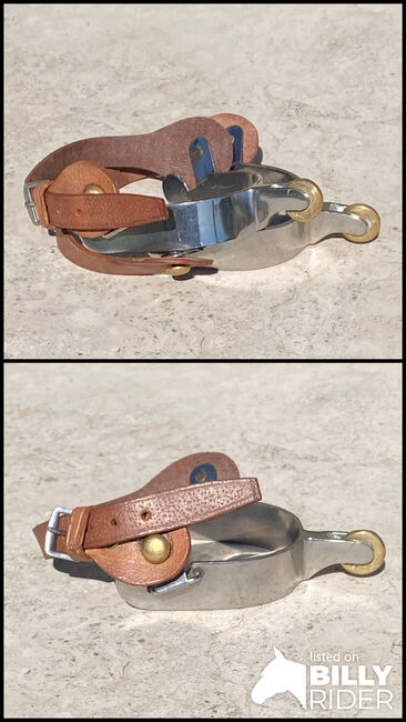 Texan style spurs, Siobhan Doyle, Sporen & Sporenriemchen, Montecatini val di Cecina, Abbildung 3