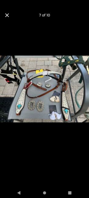 The American all around western saddle with tack, The American  All purpose I believe, Julia Duart , Westernsattel, Seminole , Abbildung 7
