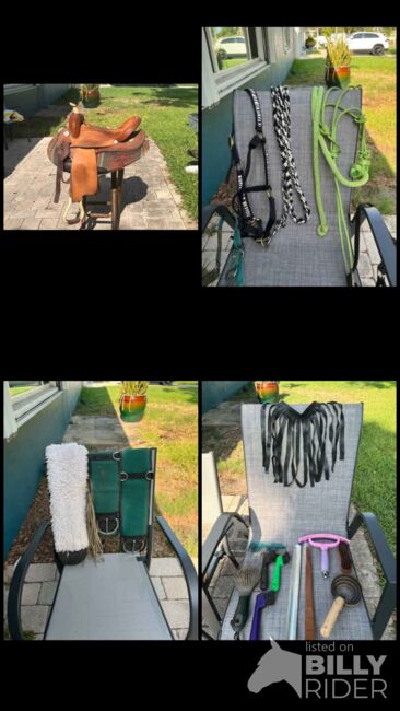 The American all around western saddle with tack, The American  All purpose I believe, Julia Duart , Westernsattel, Seminole , Abbildung 9