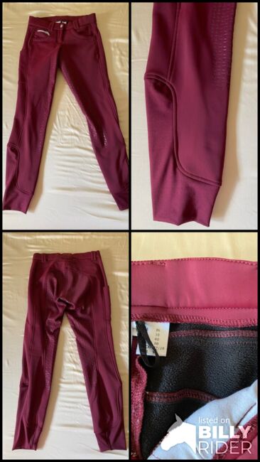 Thermo-Softshellreithose RidersChoice Damen Gr. 36 Bordeaux Silikonvollbesatz Handytasche, RidersChoice Thermo-Softshellreithose RidersChoice, Kati Auer, Breeches & Jodhpurs, Remscheid, Image 5