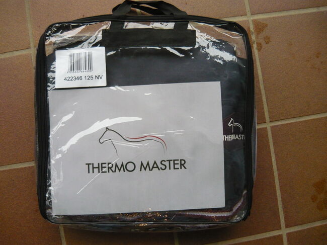 Thermo Master Outdoordecke: Kadir II - 125cm 0 Gramm Navy, Thermo Master Kadir II, B. B., Horse Blankets, Sheets & Coolers, Tawern, Image 3