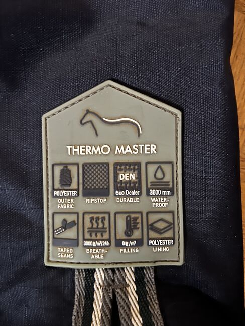 Thermo Master Regendecke 135 0g Navy, Thermo Master, Lina, Derki dla konia, Melsdorf