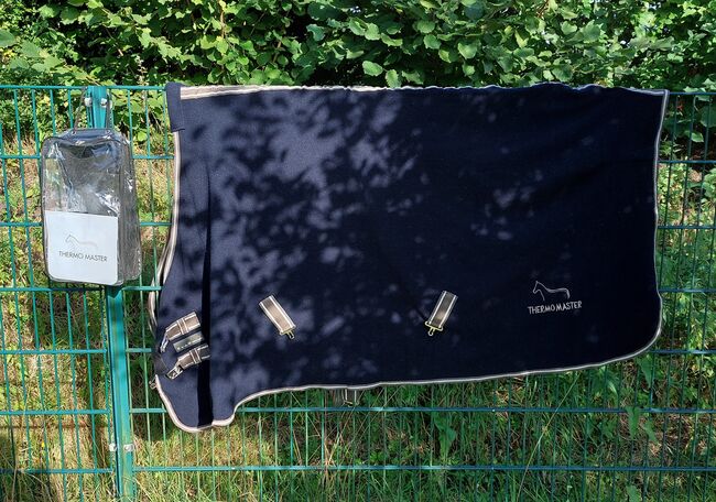 THERMO MASTER Abschwitzdecke navy Größe 145cm, Nicole , Horse Blankets, Sheets & Coolers, Norderstedt